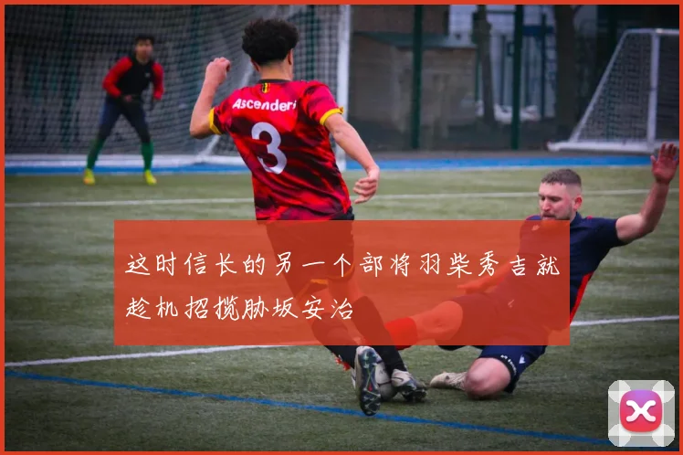 这时信长的另一个部将羽柴秀吉就趁机招揽胁坂安治
